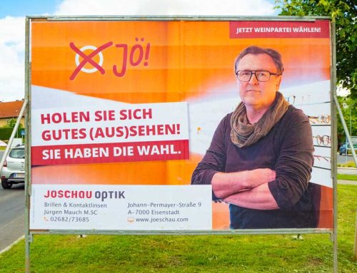 Pla­kat­wer­bung im Burgenland